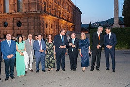 Momento de la jornada inaugural del Festival de Música y Danza de Granada