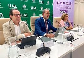 L.Alfonso Ureña lópez, Nicolás Ruiz y Mª Teresa Martín.