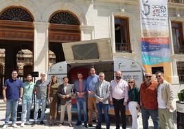 Acto de presentación de la caravana de los festivales 'Jaén en julio'.