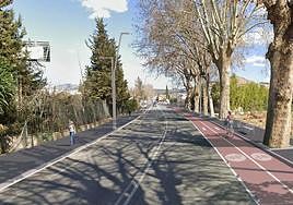 Vista actual de la Avenida Fernando de los Ríos.