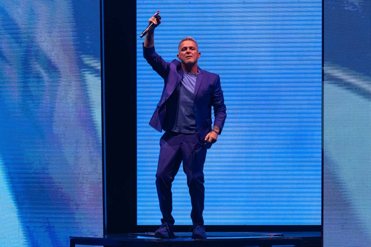 Las mejores imágenes del concierto de Alejandro Sanz