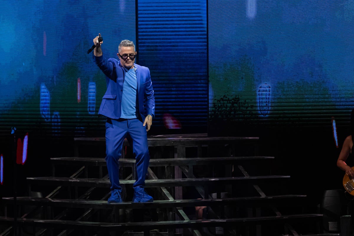 Las mejores imágenes del concierto de Alejandro Sanz