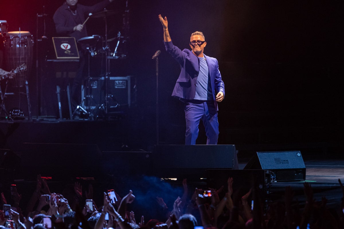Las mejores imágenes del concierto de Alejandro Sanz