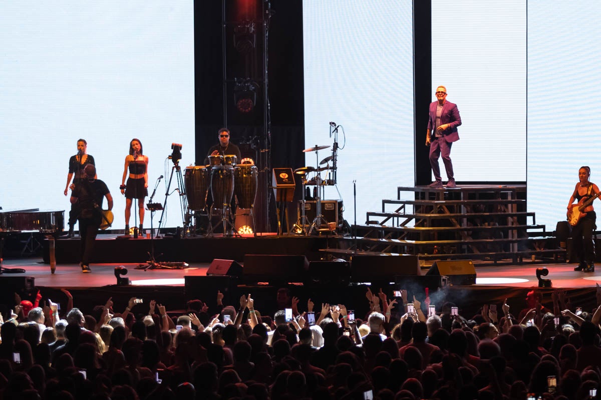 Las mejores imágenes del concierto de Alejandro Sanz