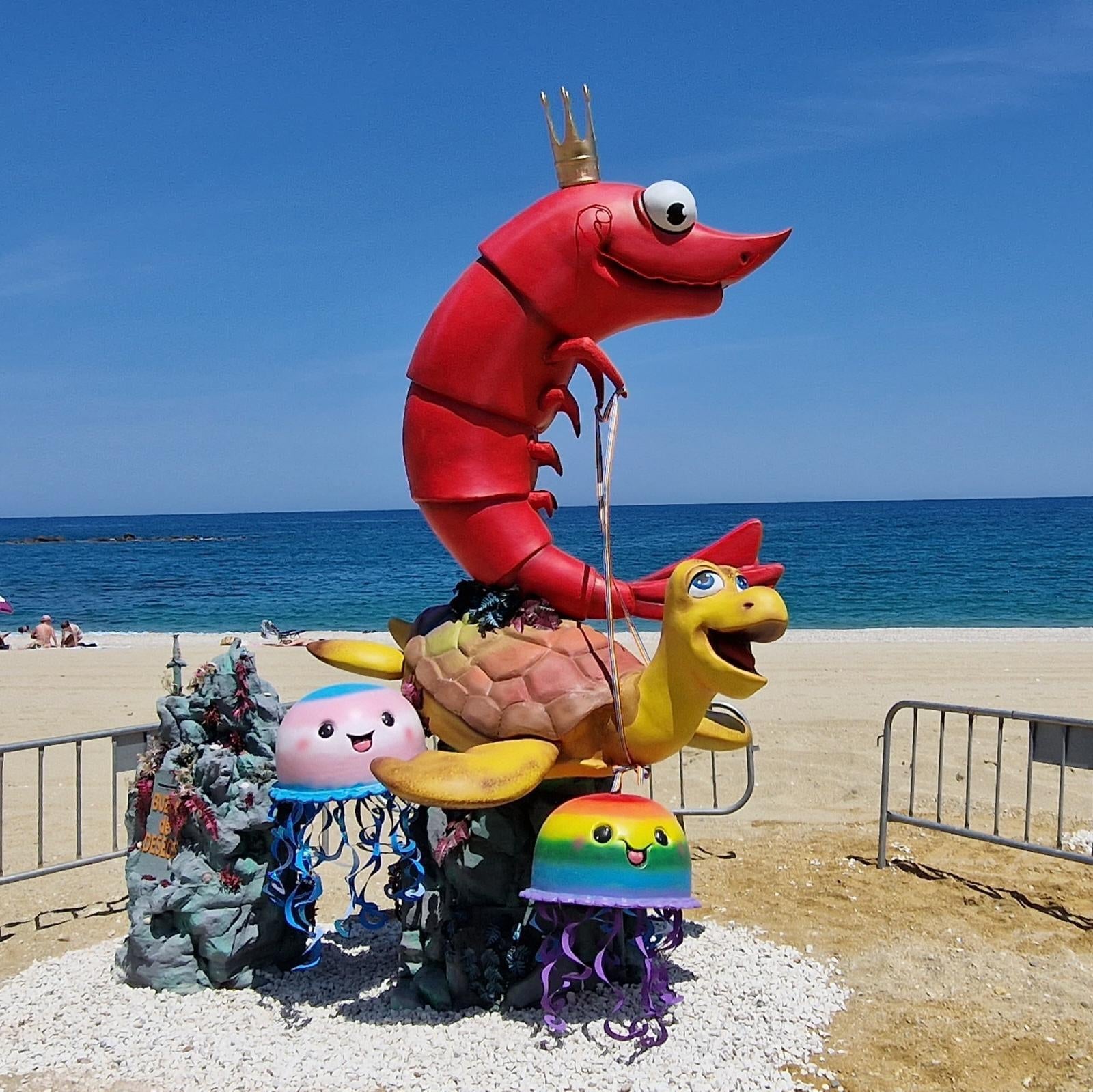 Falla original en Garrucha.