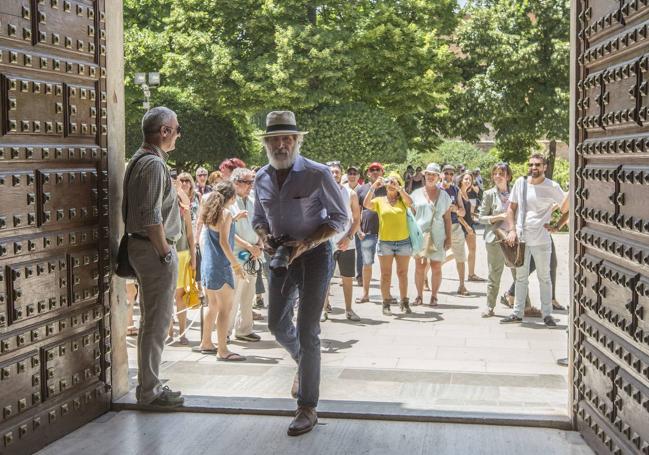 Harrison Ford, en la Alhambra