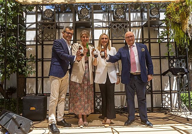 Juan Ramón Ferreira, Silvia Delgado, Marifrán Carazo y Gregorio García.