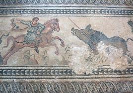 Pinturas de la Villa Romana de Salar.