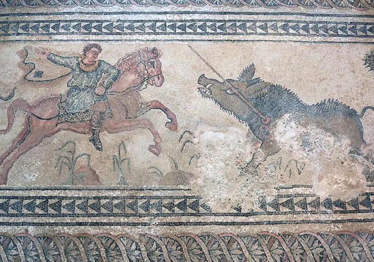 Pinturas de la Villa Romana de Salar.