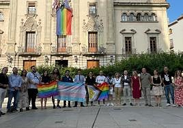 Acto en el Ayuntamiento de Jaén.