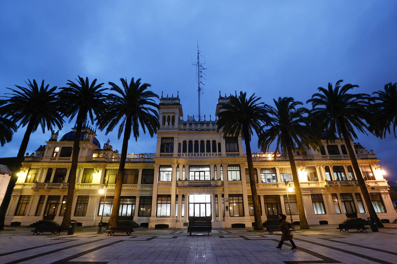 Edificio de La Terraza, que fue designado como sede de la agencia de la inteligencia artificial en La Coruña.