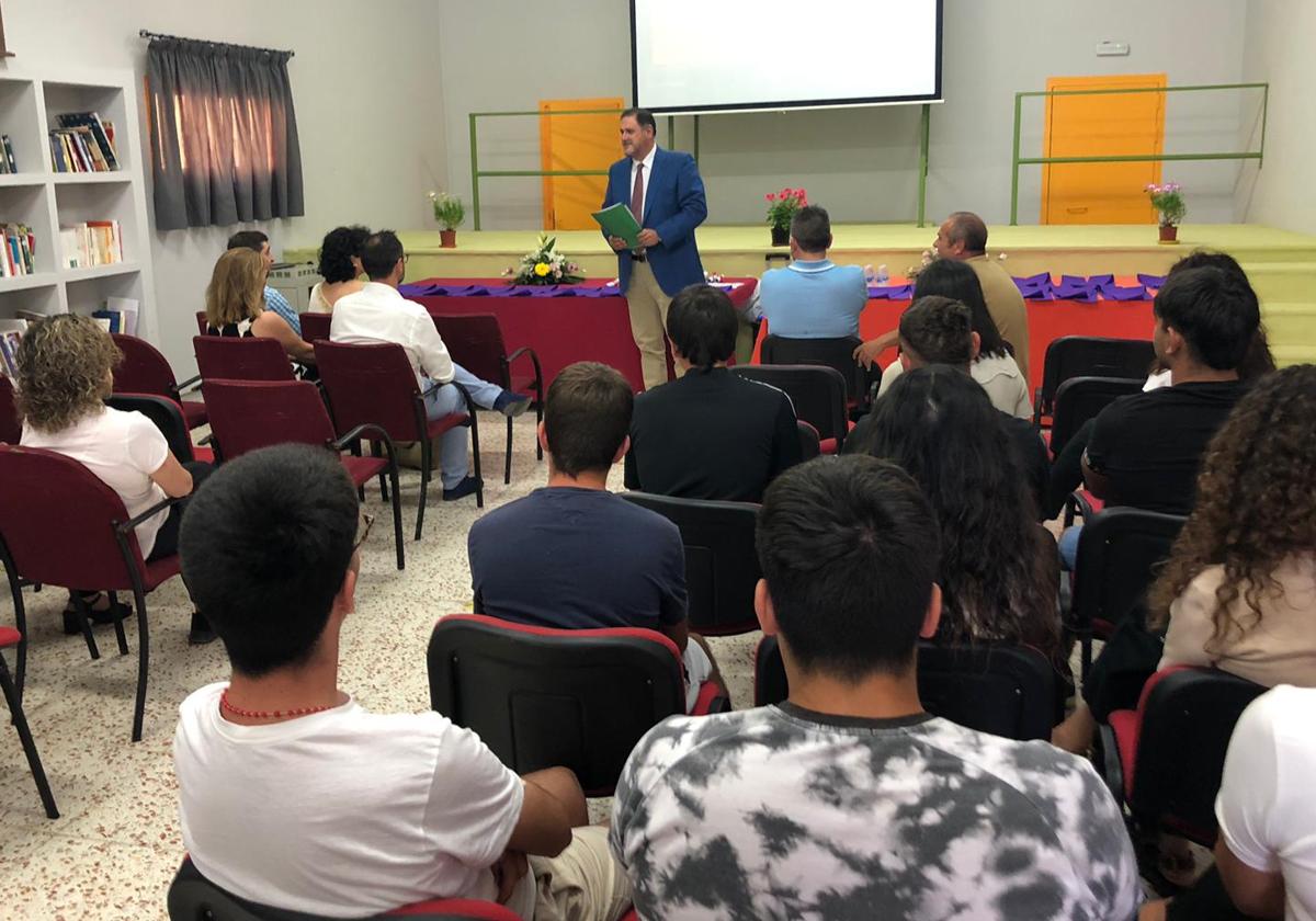 El alumnado del Centro de Menores Tierras de Oria obtiene su titulación como graduados en ESO