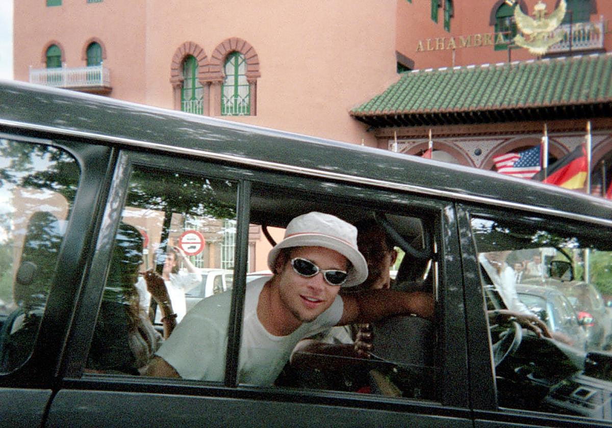 Brad Pitt se alojó en el Alhambra Palace en mayo de 1999.