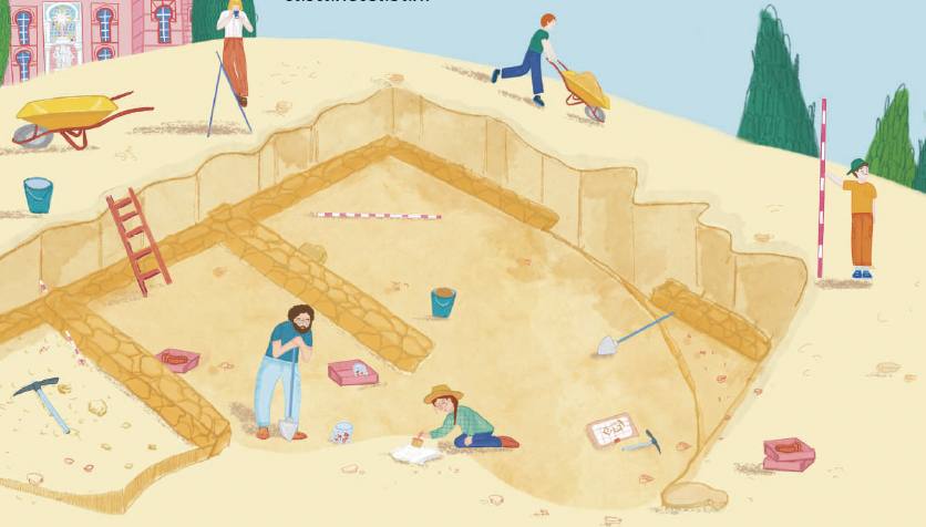 Excavación en el Alfar de Cartuja.