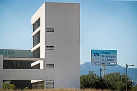 El edificio que alberga la sede de la fundación PTS.