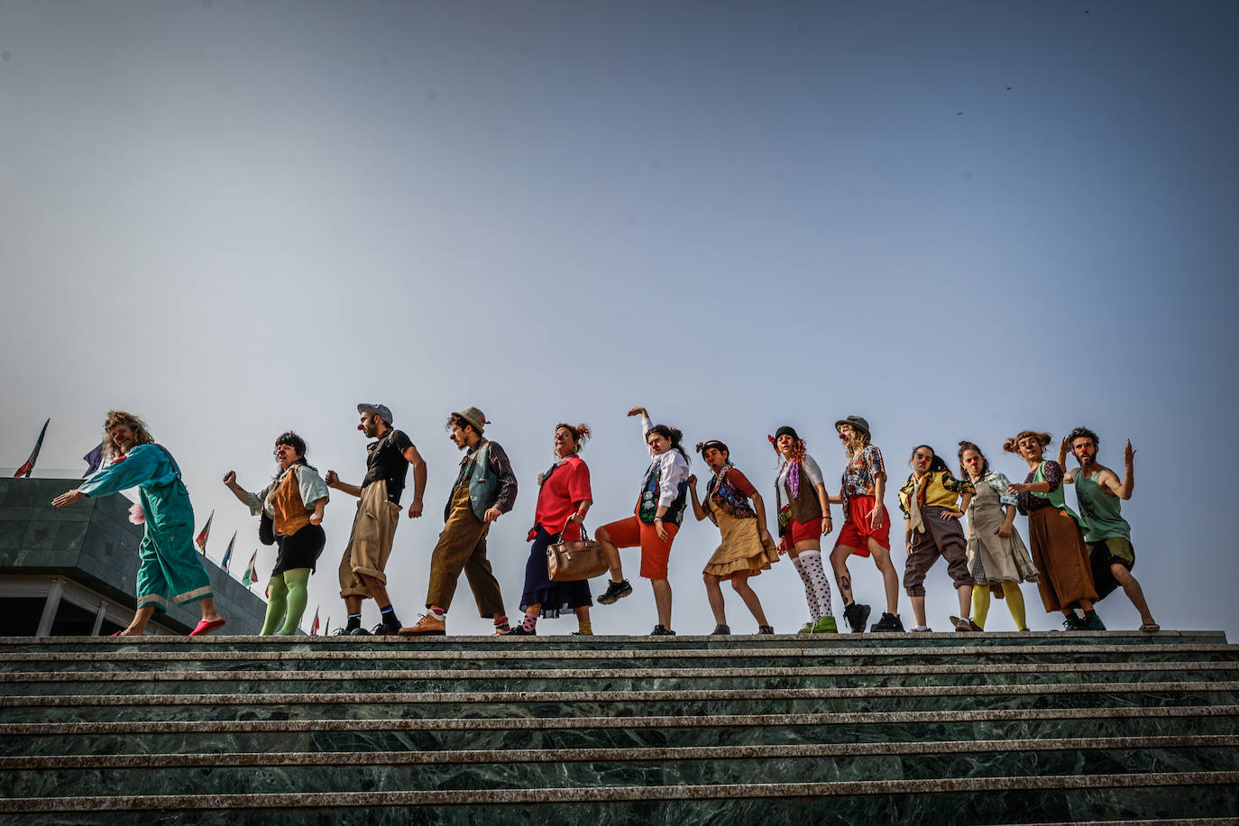 Clowns haciendo clown.