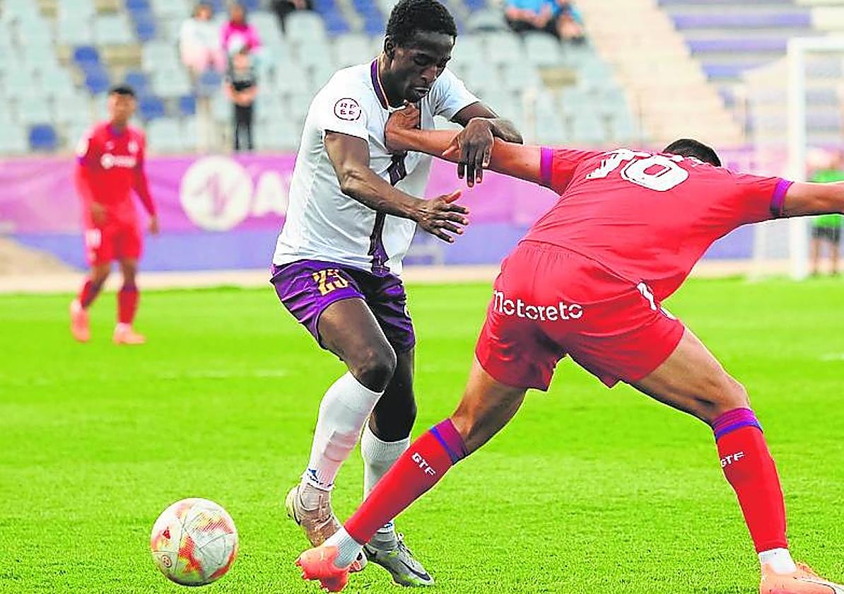 Armengol durante el partido ante el Getafe.