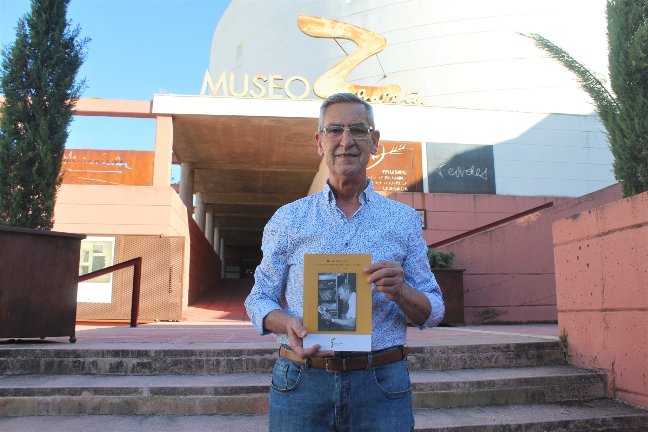 Luis Jesús Garzón Cobo, escritor, biógrafo de Zabaleta y comisario de la exposición.