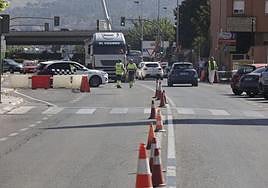 Obras en marcha en la avenida Fernando de los Ríos