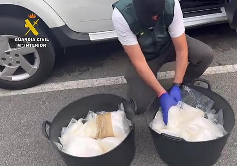 Viaja con 40 kilos de speed en el coche en Navarra a tres días de los Sanfermines.