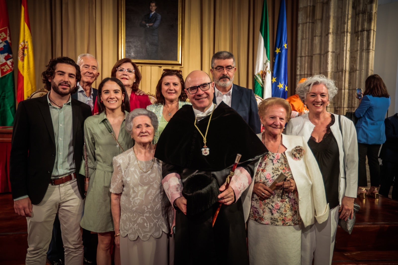 Las imágenes de la toma de posesión del rector de la UGR