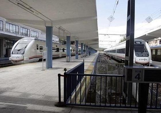 Estación de Renfe de Jaén capital.