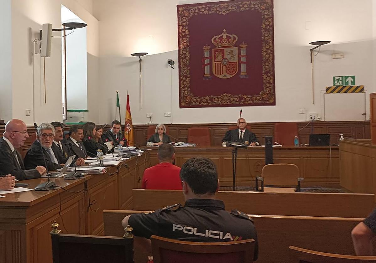 Juan Francisco T. M., en el banquillo de los acusados.