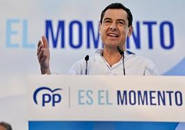 Juanma Moreno, presidente del PP andaluz