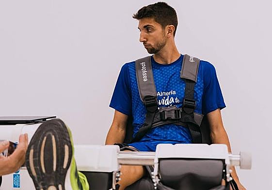 Édgar González ha realizado las pruebas médicas y físicas antes de que esta mañana se inicien los entrenamientos de la pretemporada.