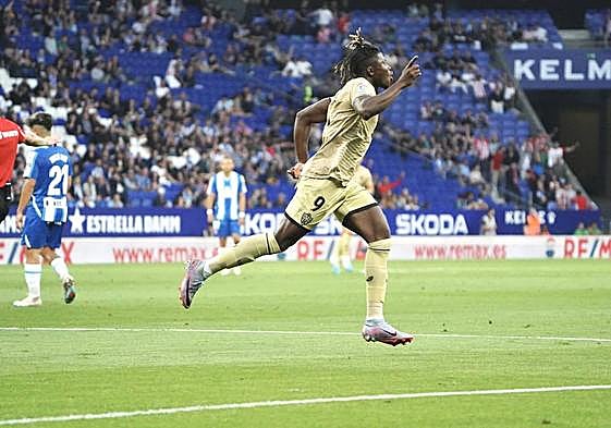 El Bilal Touré marcó siete goles durante la pasada temporada, el último ante el Espanyol.