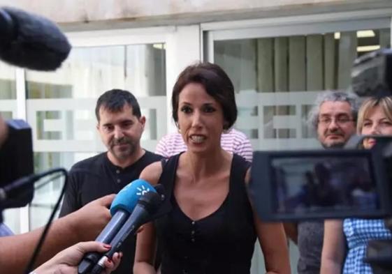 La coordinadora de Podemos Andalucía y candidata de Sumar al Congreso por Granada, Martina Velarde..