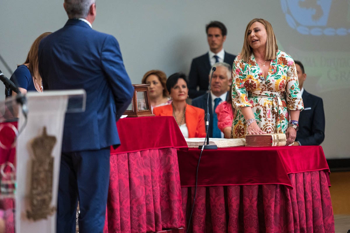 Las imágenes de la constitución de la Diputación de Granada