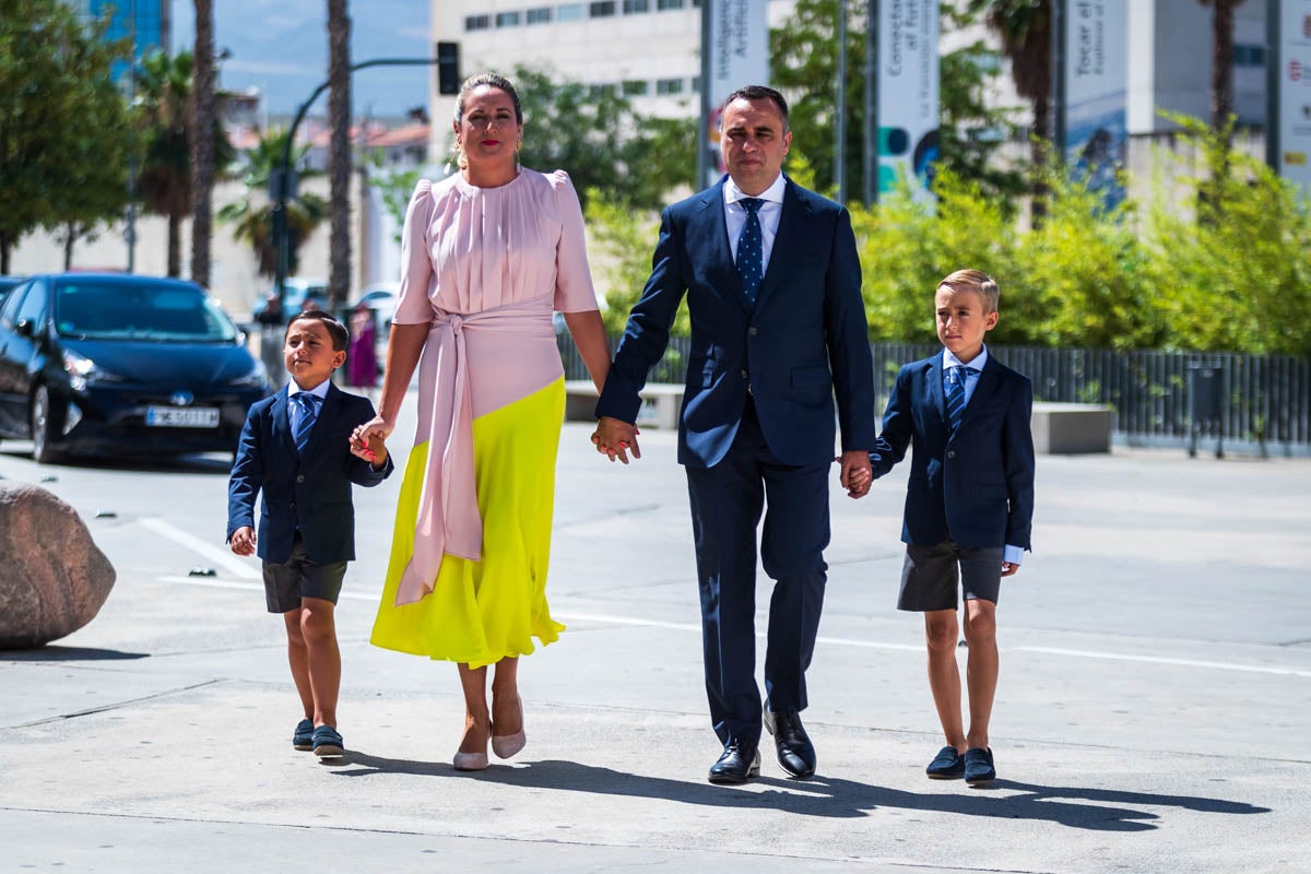 Las imágenes de la constitución de la Diputación de Granada