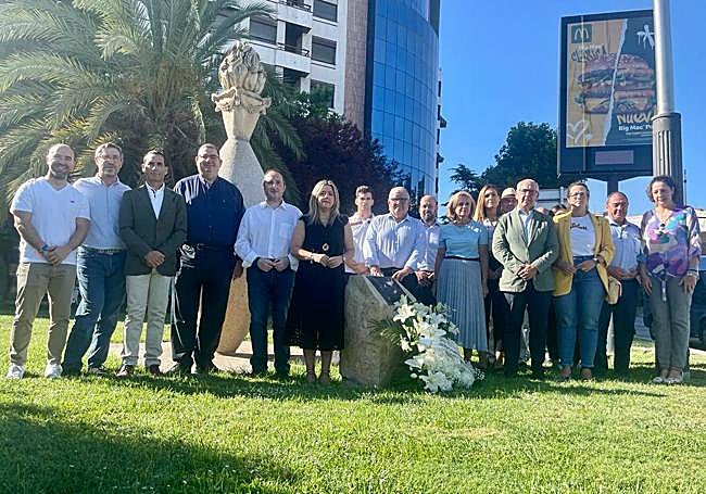 Acto del PP de Jaén en memoria de Miguel Ángel Blanco.