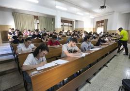 Selectividad en Granada.