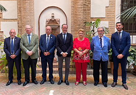 Responsables de Consejos, Agrupaciones y Federaciones de Cofradías en Málaga.