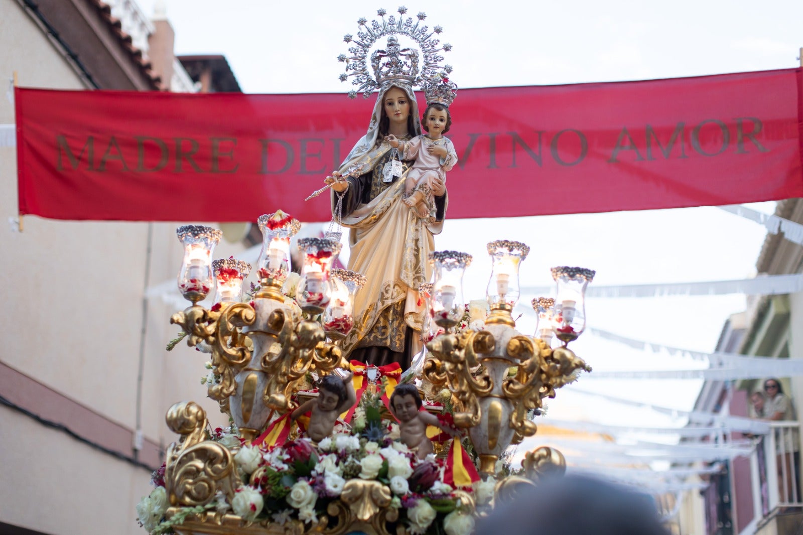 Espectaculares imágenes de la procesión de la Virgen del Carmen en Motril