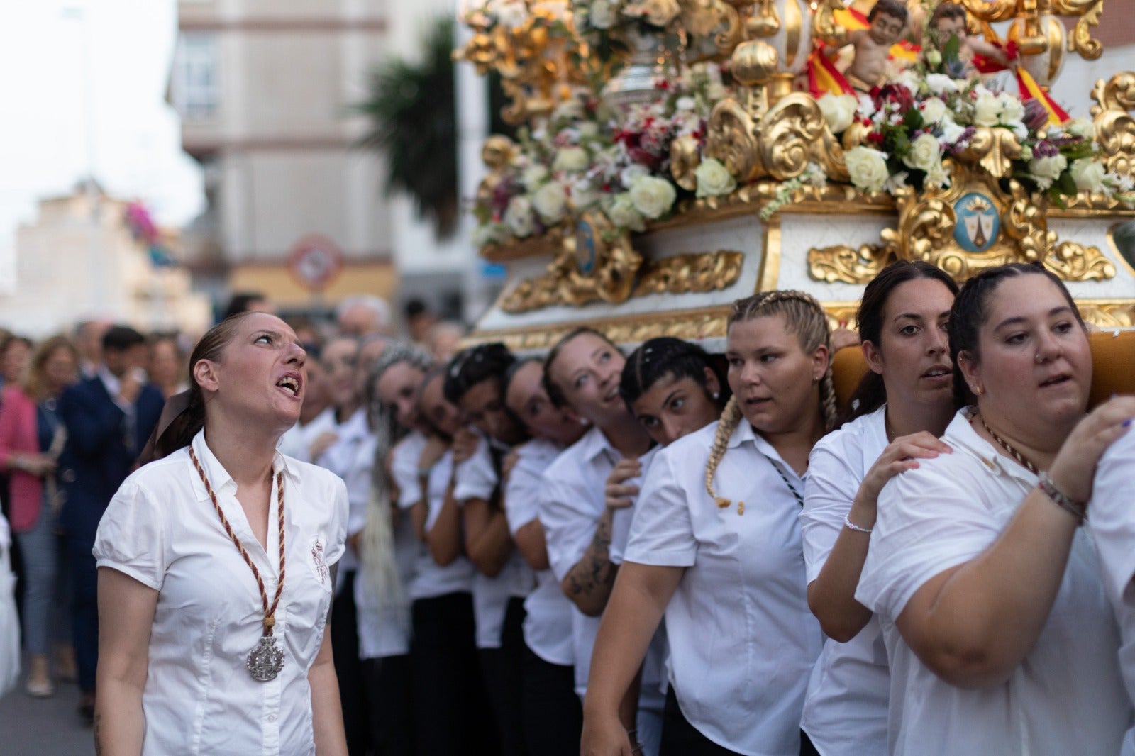 Espectaculares imágenes de la procesión de la Virgen del Carmen en Motril