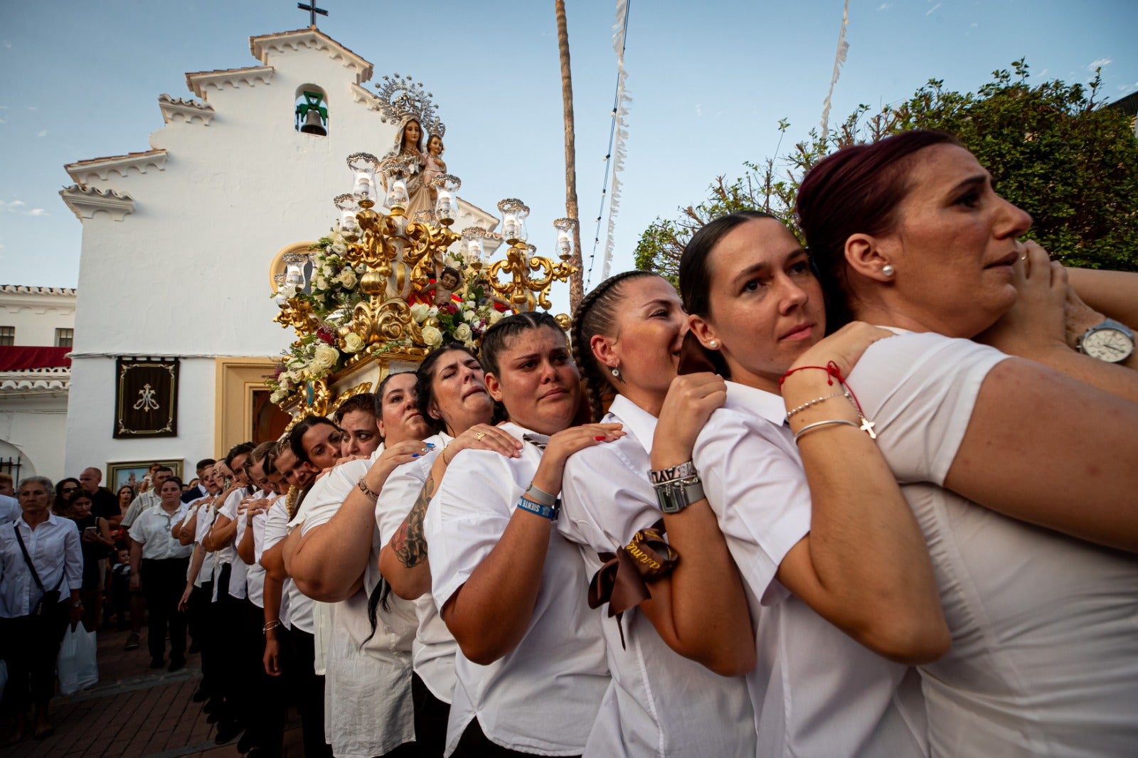 Espectaculares imágenes de la procesión de la Virgen del Carmen en Motril