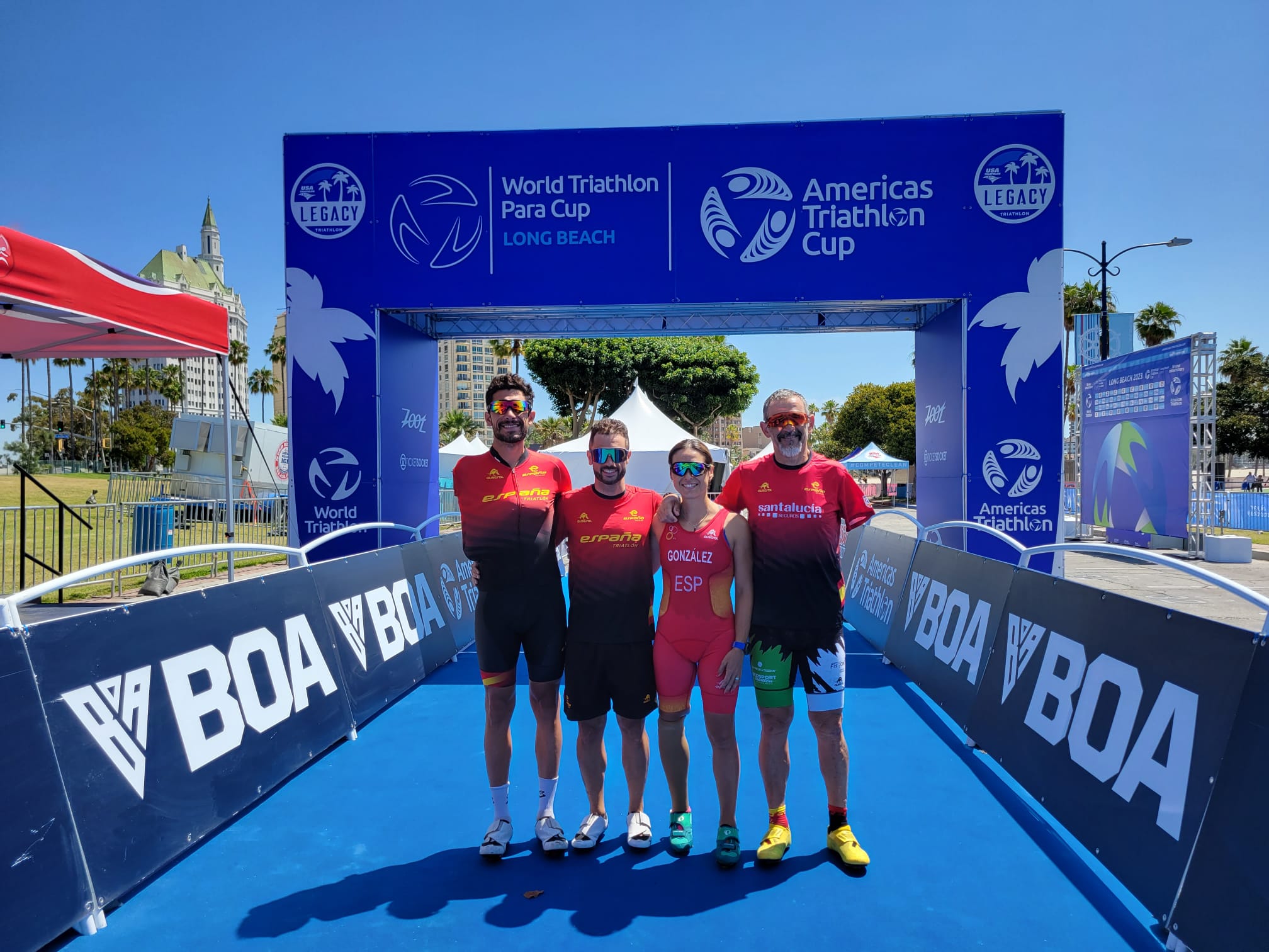 La delegación española completó una gran actuación en EE UU