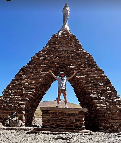 Sergio Ramos en Sierra Nevada.