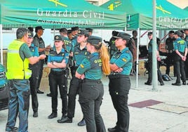 Jornada de formación de agentes de la Guardia Civil celebrada en Almería.