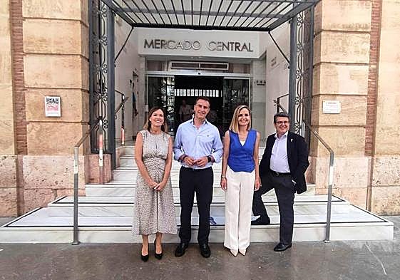 Ana Martínez Labella, Miguel Ángel Castellón, Maribel Sánchez Torregrosa y Juanjo Matarí.