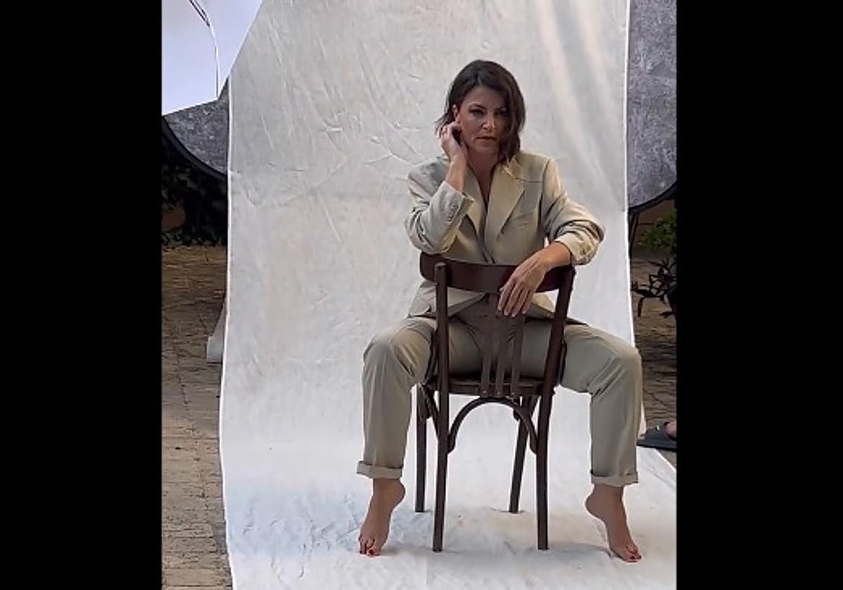 Captura del último vídeo publicado por Olona en su cuenta de Twitter.