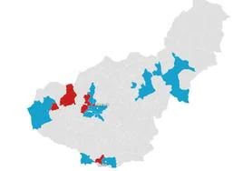 Así han votado los municipios granadinos con menos de 2.500 vecinos y los de más de 10.000