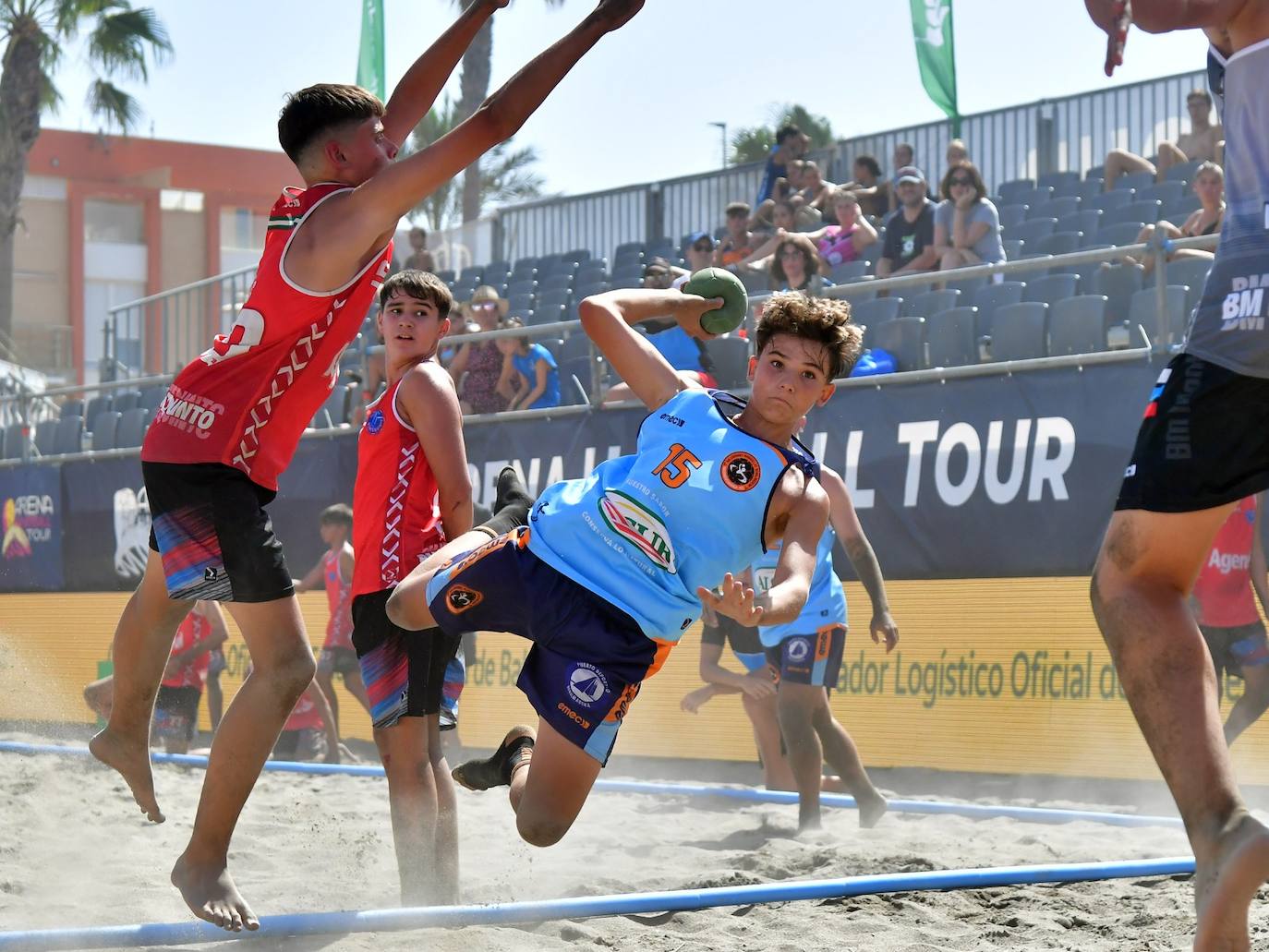 Los jóvenes deslumbraron con su juego en El Palmeral