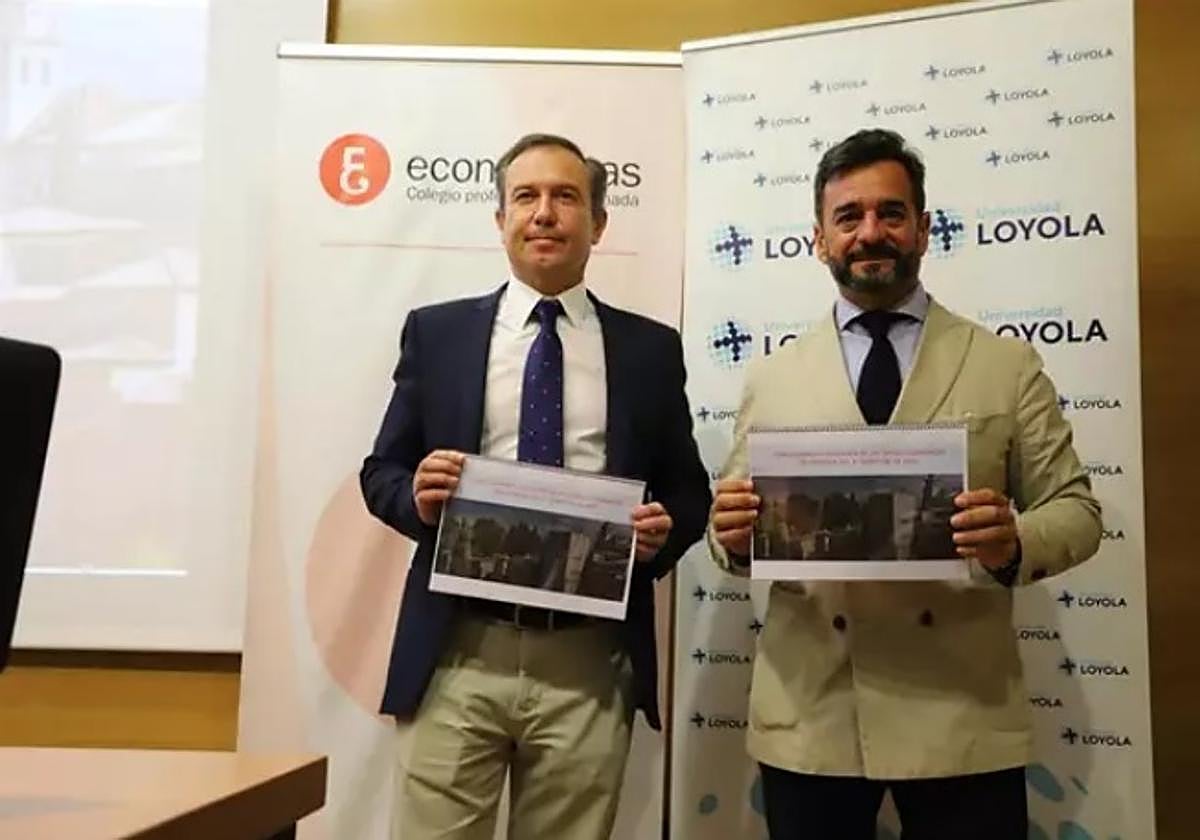 Acto de presentación del informe económico.