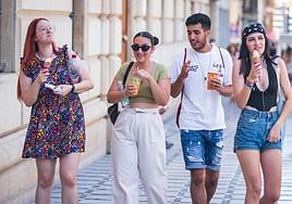 Calor intento en Andalucía.