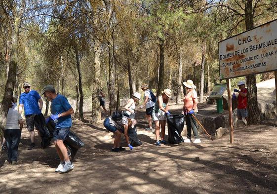 Retiraron vidrio y restos de todo la zona.