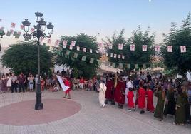 Desfile deMoros y Cristiano en la pedanía de Hijate, en Alcóntar.